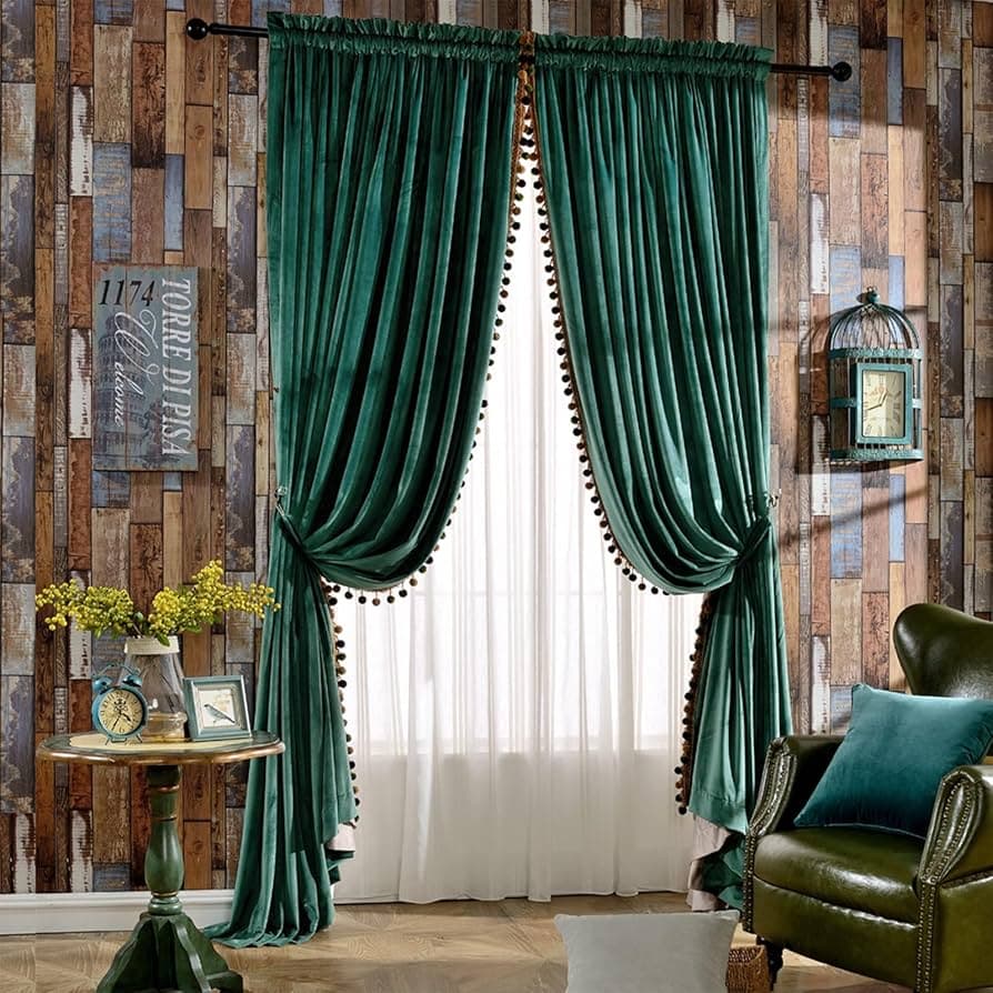 Curtain Velvet Fabric